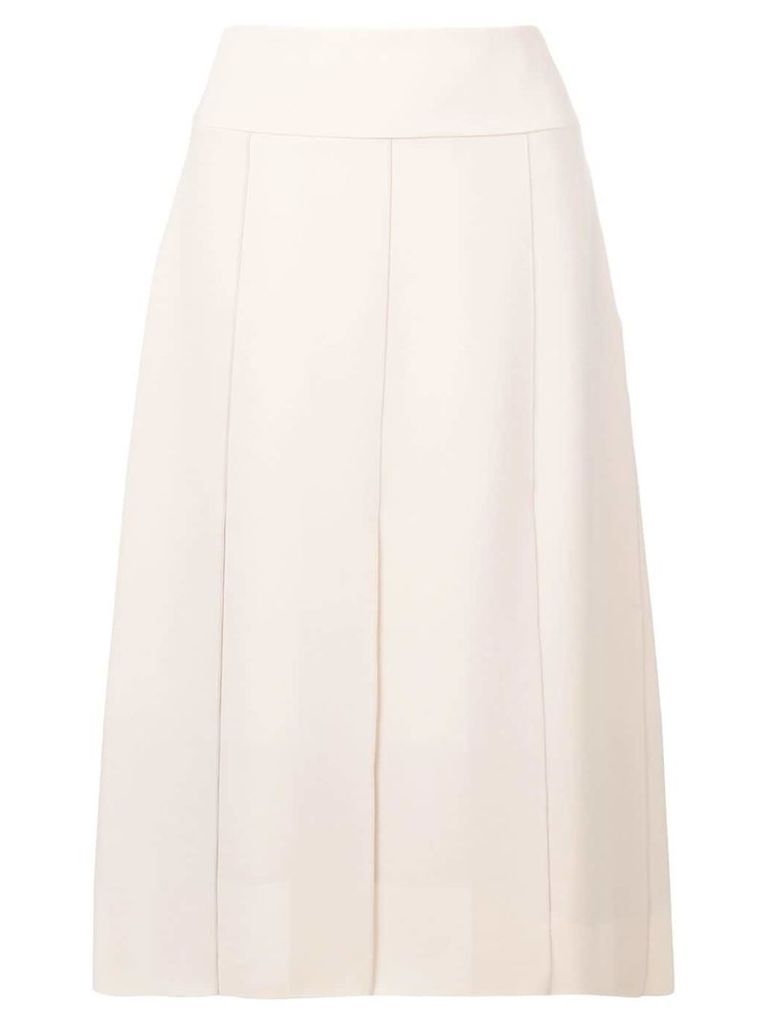Cyclas piped seam contrast skirt - Neutrals