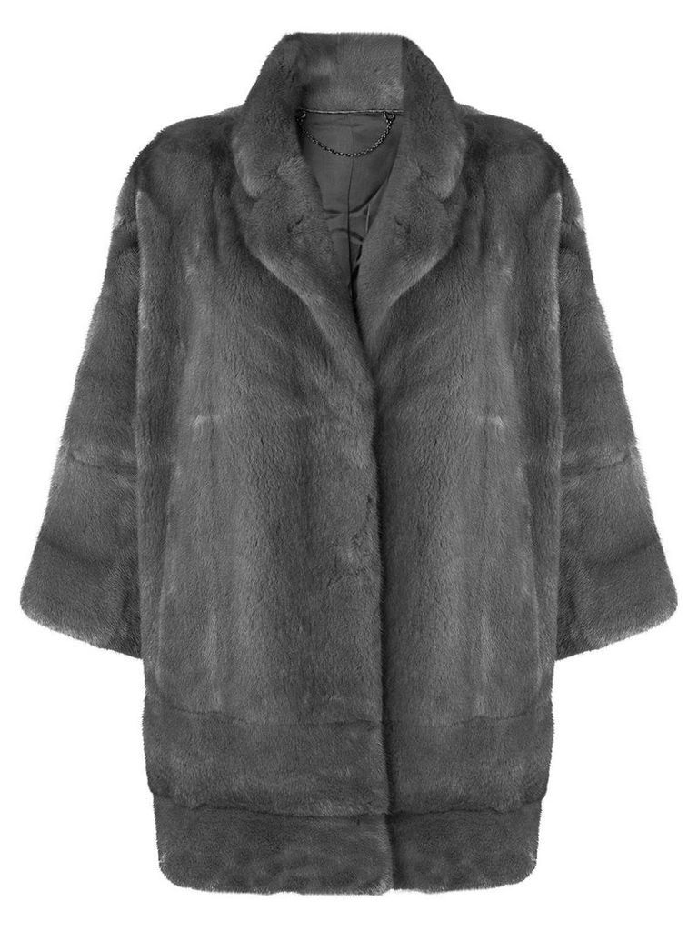 N.Peal oversized coat - Grey