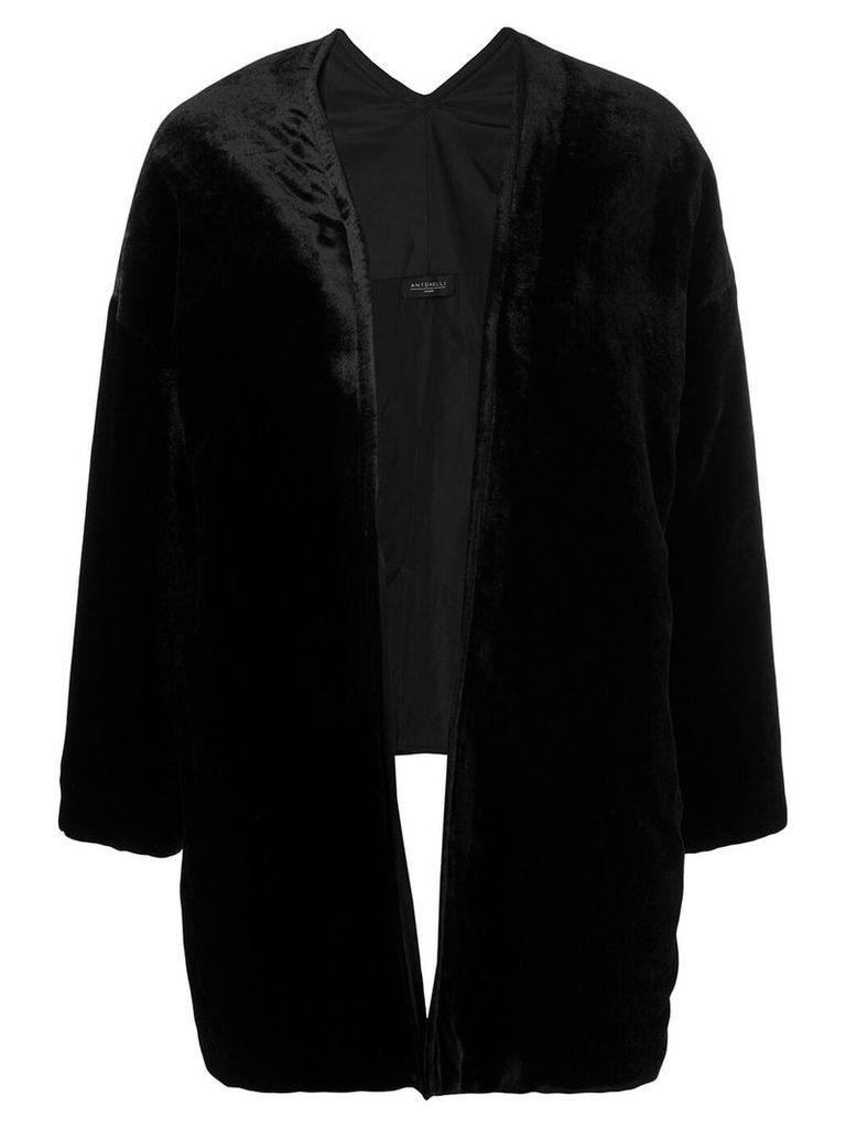 Antonelli open front jacket - Black