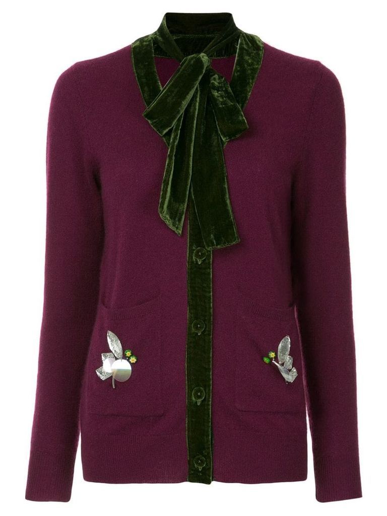Onefifteen cashmere knitted cardigan - PINK