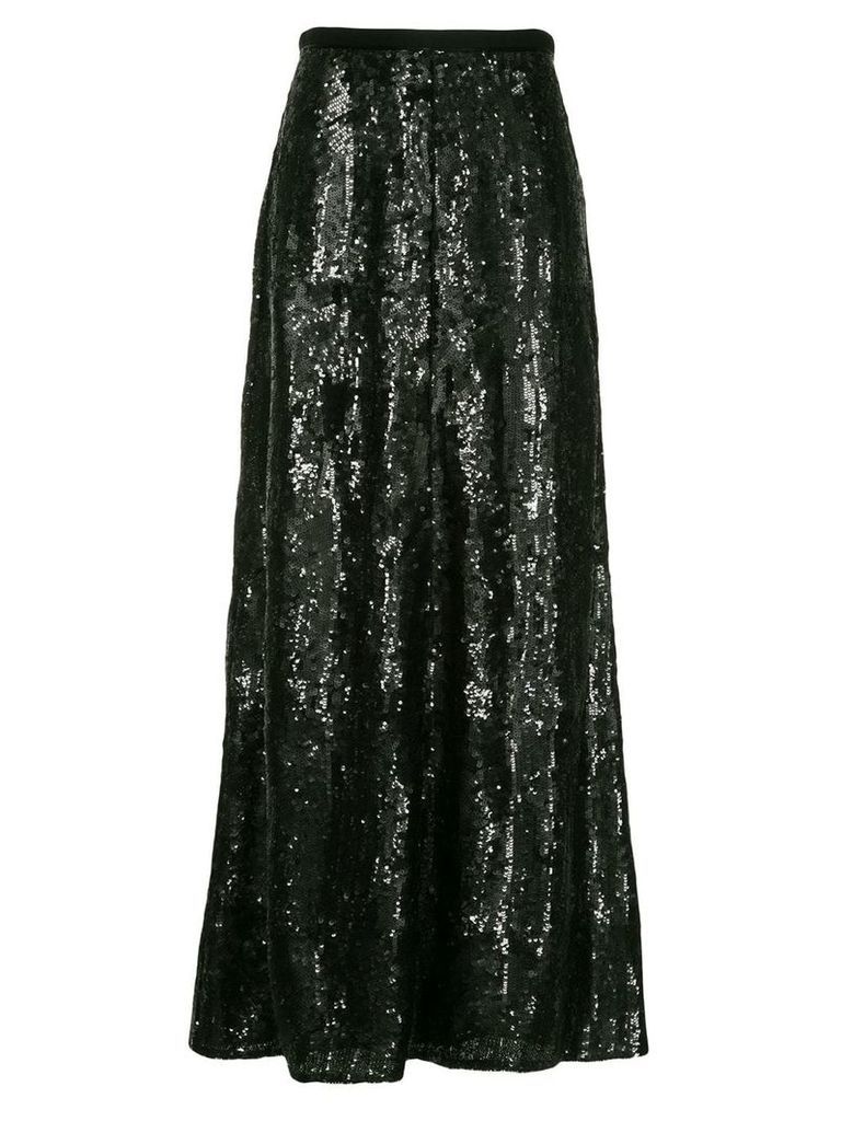Layeur Barbara sequin embellished skirt - Black