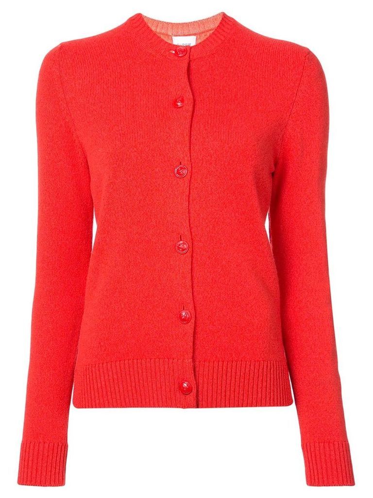 Barrie round neck cardigan - Red