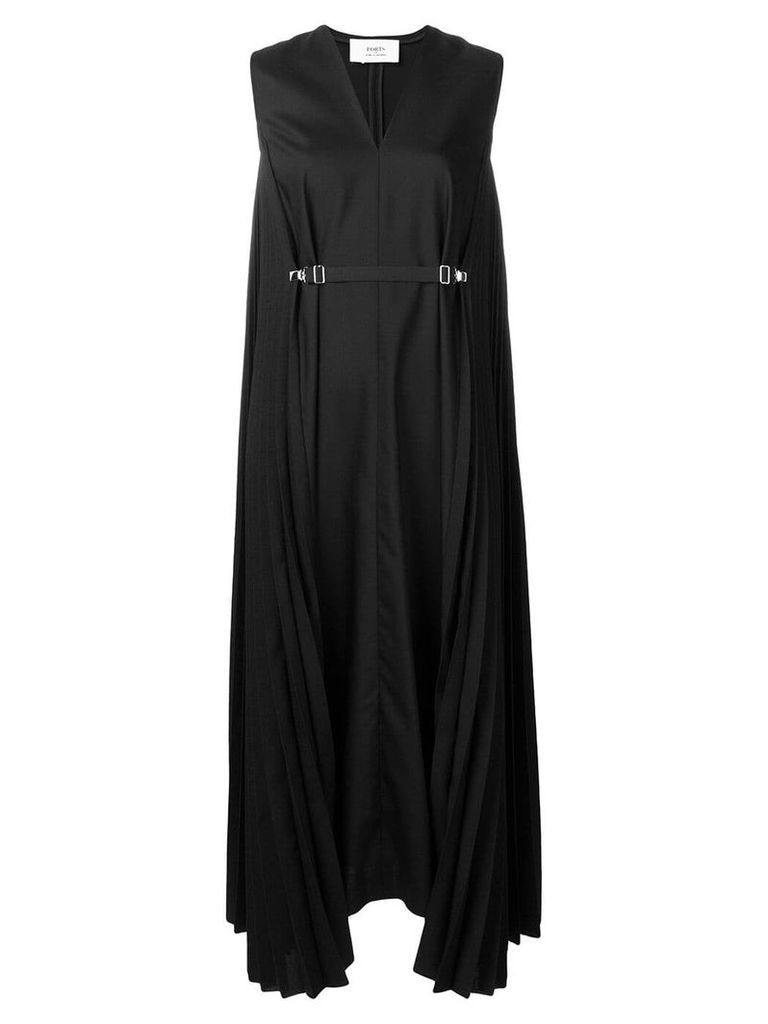 Ports 1961 sleeveless pleated dress - Black