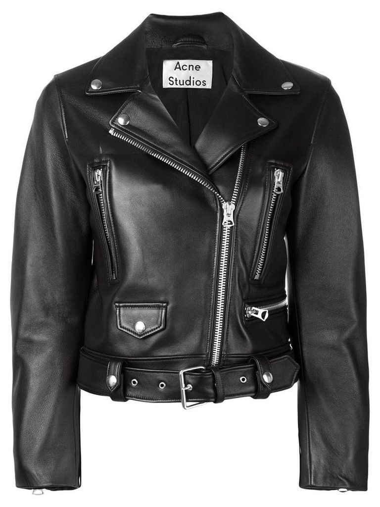 Acne Studios mock motorcycle jacket - Black