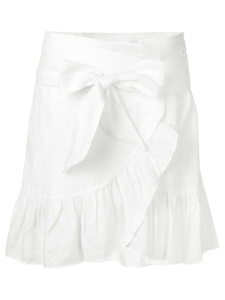 Isabel Marant Étoile Tempster wrap-effect skirt - White
