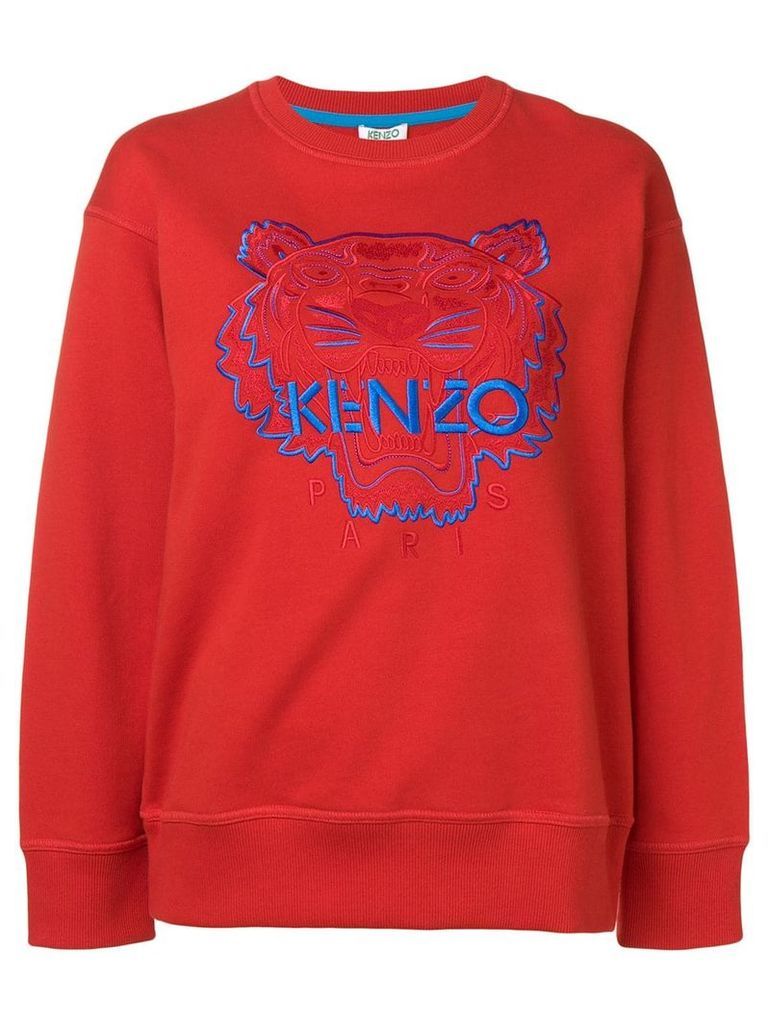 Kenzo tiger sweatshirt - Red
