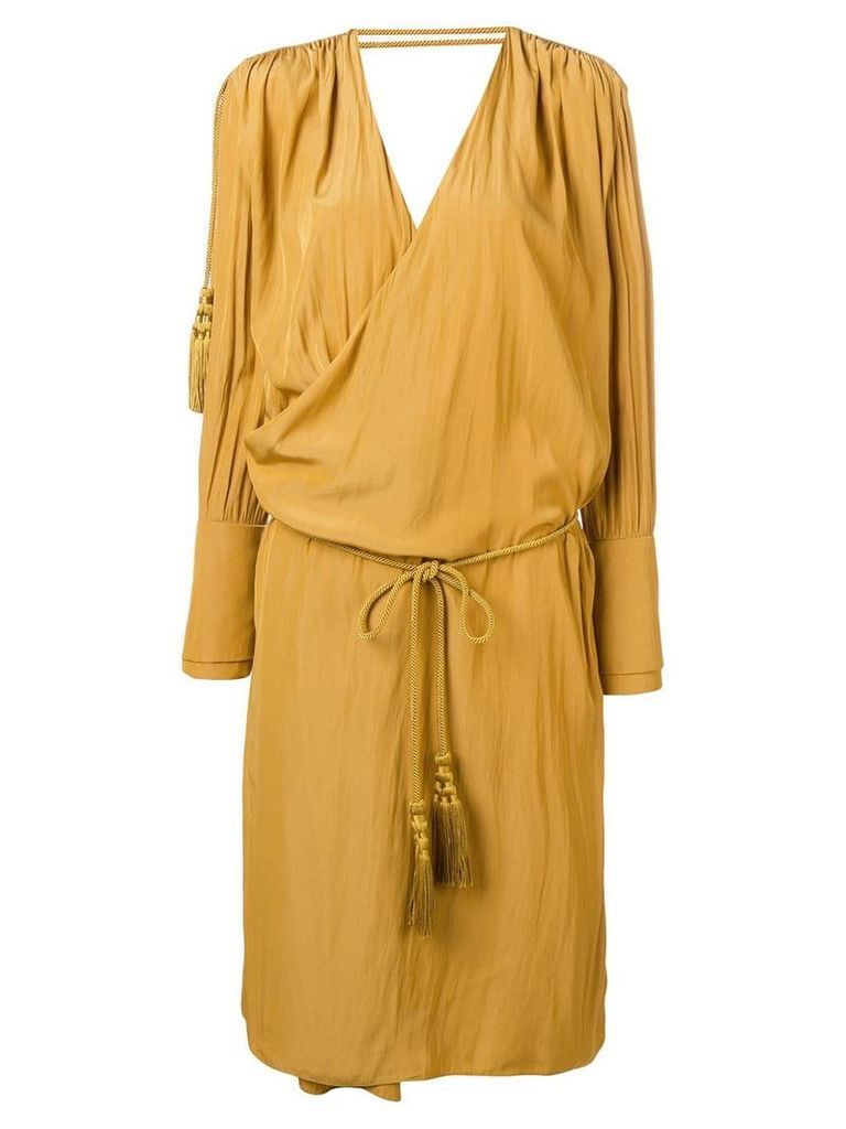 LANVIN relaxed fit dress - Yellow