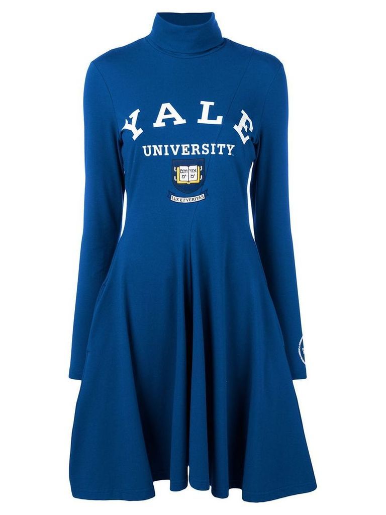 Calvin Klein 205W39nyc Yale flared dress - Blue