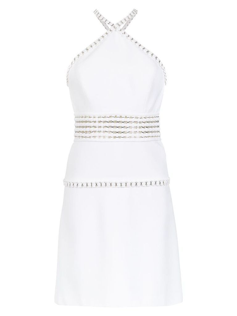 Reinaldo Lourenço embellished dress - White
