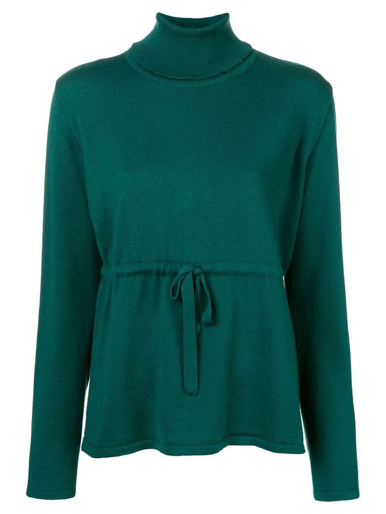 Société Anonyme tutle neck knitted top - Green