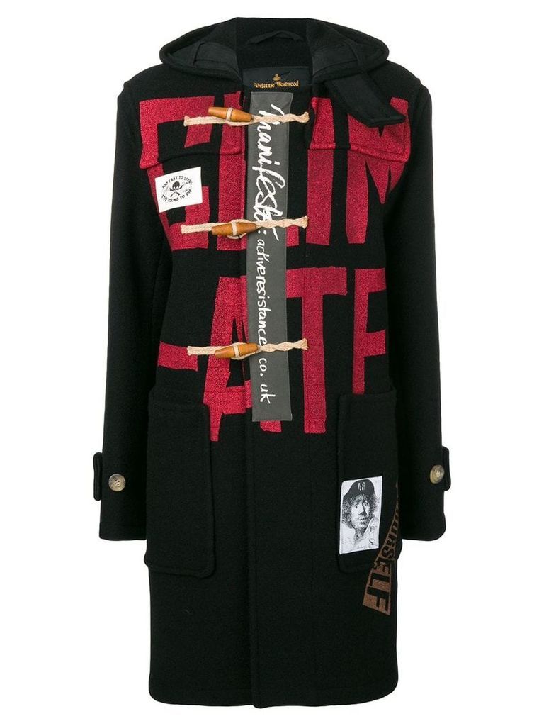 Vivienne Westwood Anglomania Monty duffle coat - Black
