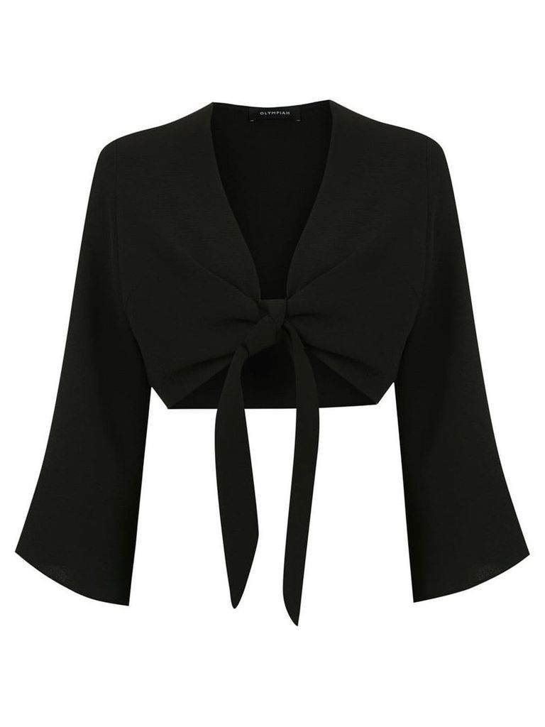 Olympiah Lucca cropped blouse - Black