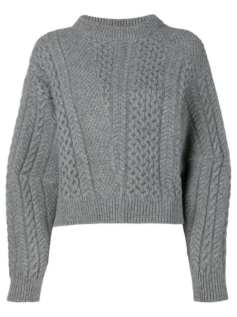 Stella McCartney oversized sleeves sweater - Grey