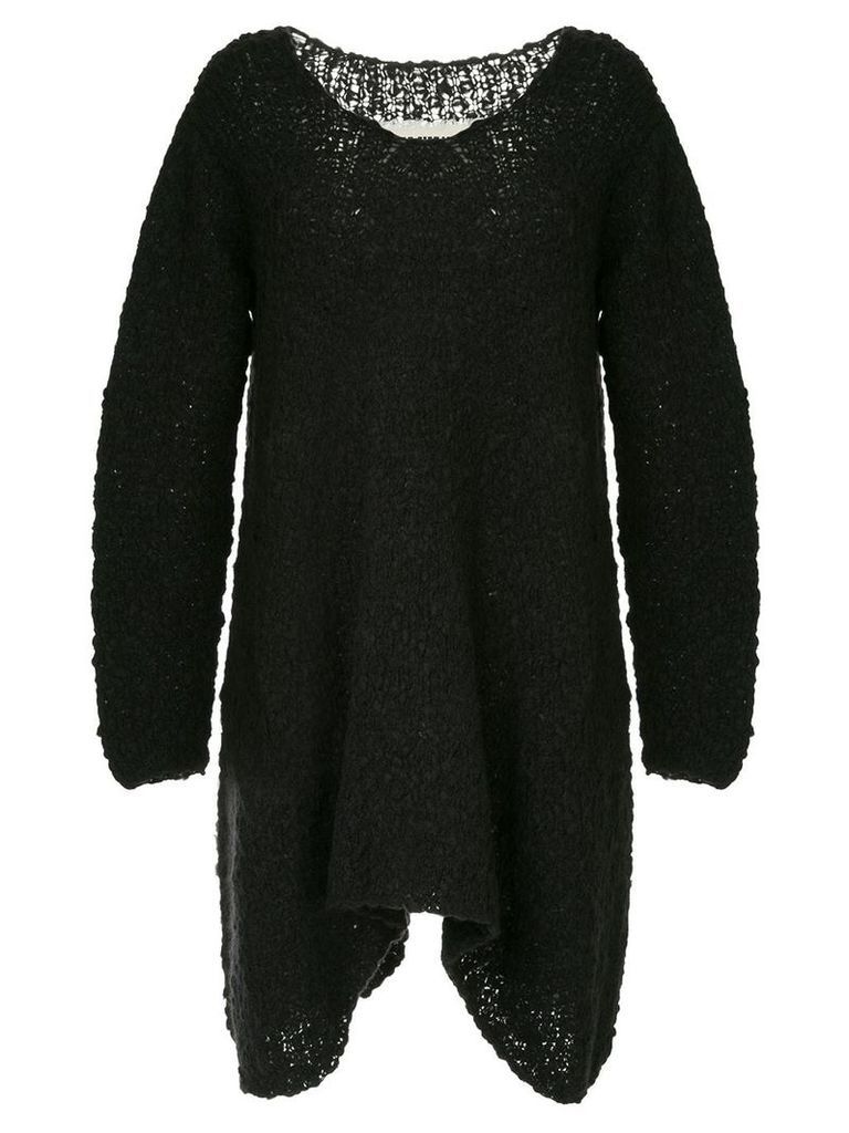 Uma Wang oversized knit jumper - Black