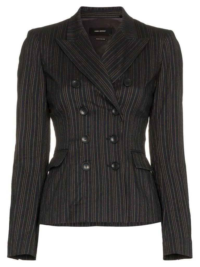 Isabel Marant kyla striped blazer - Grey