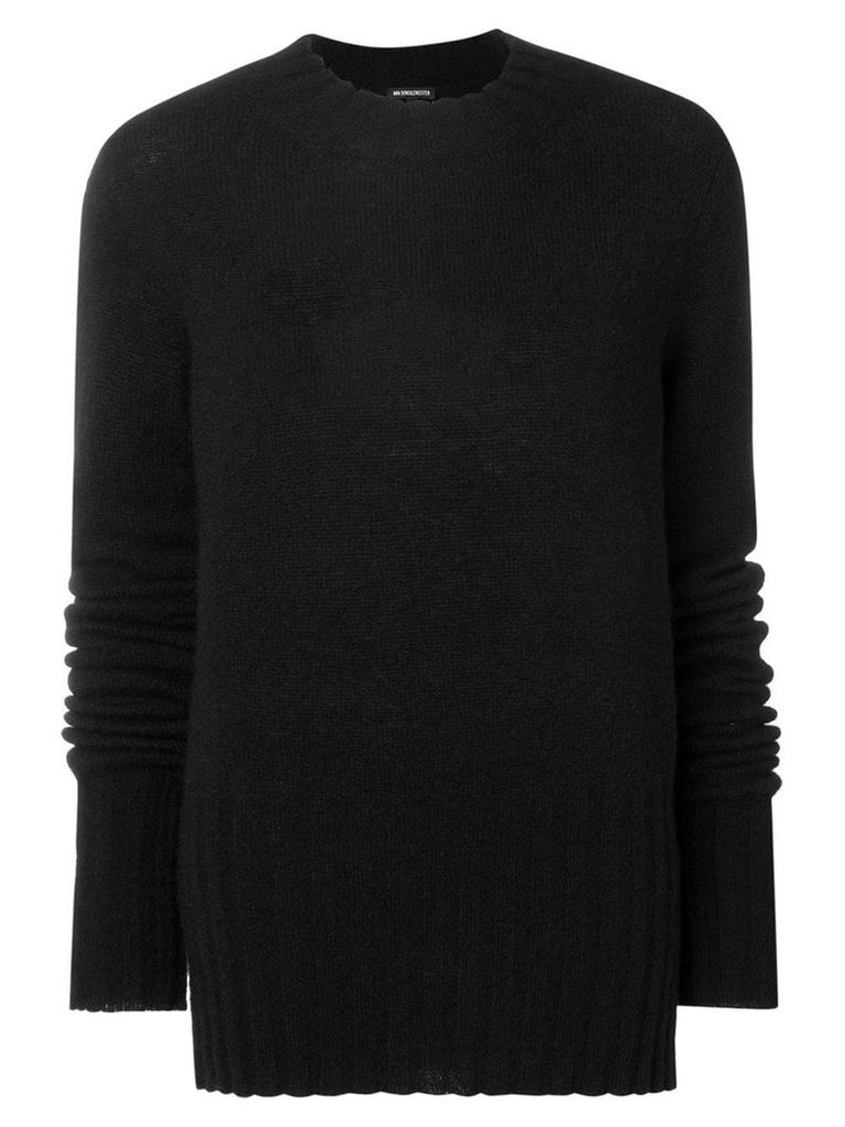 Ann Demeulemeester loose fitting sweater - Black