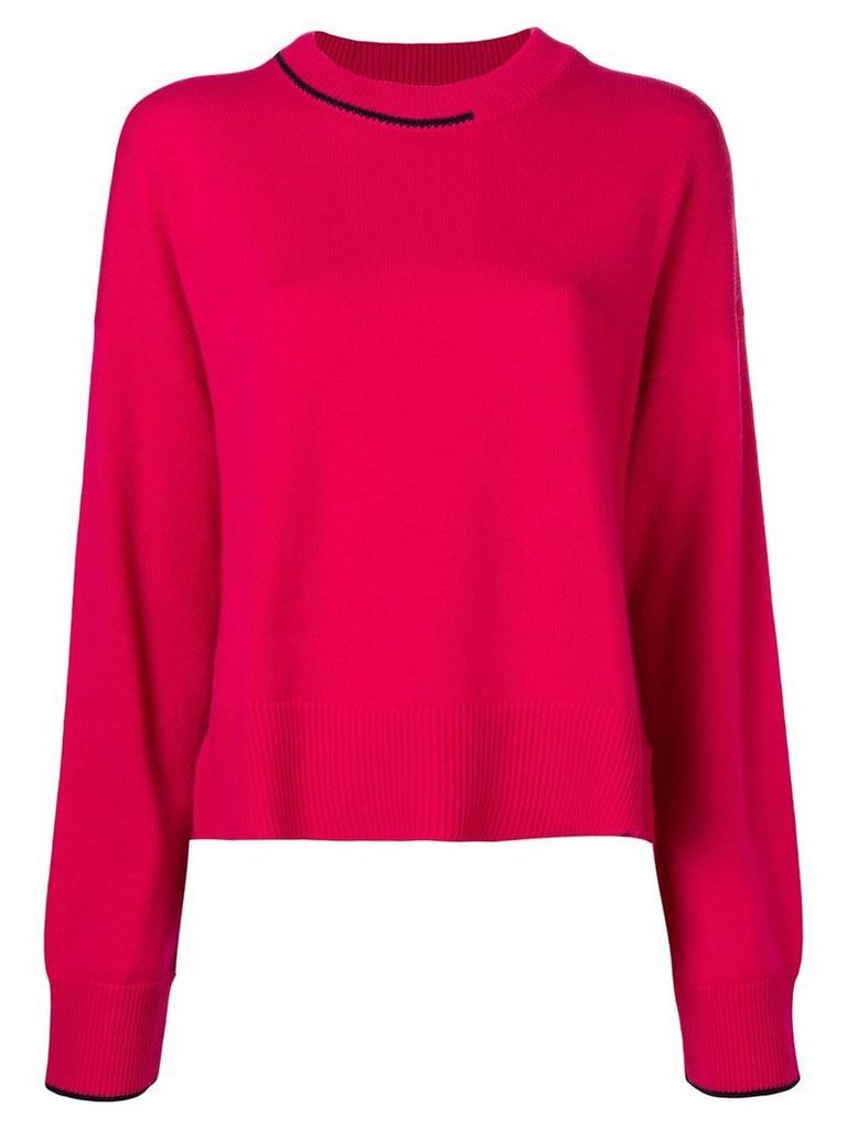 Pringle of Scotland loose-fit cashmere sweater - PINK