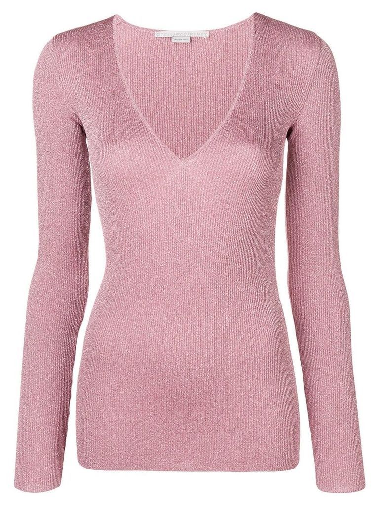 Stella McCartney lurex sweater - Pink