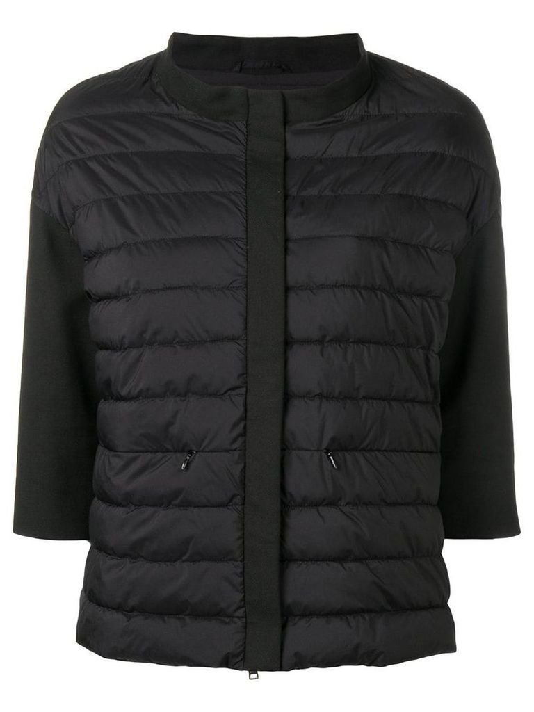Herno short padded jacket - Black