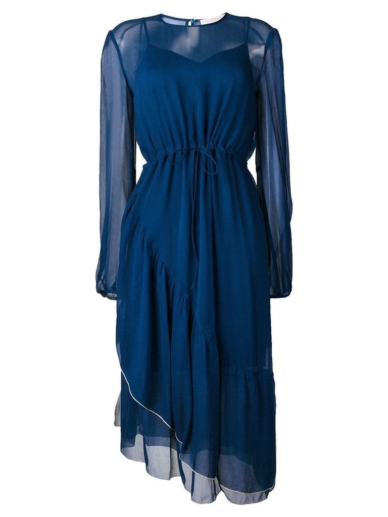 See by Chloé drawstring waist dress - Blue