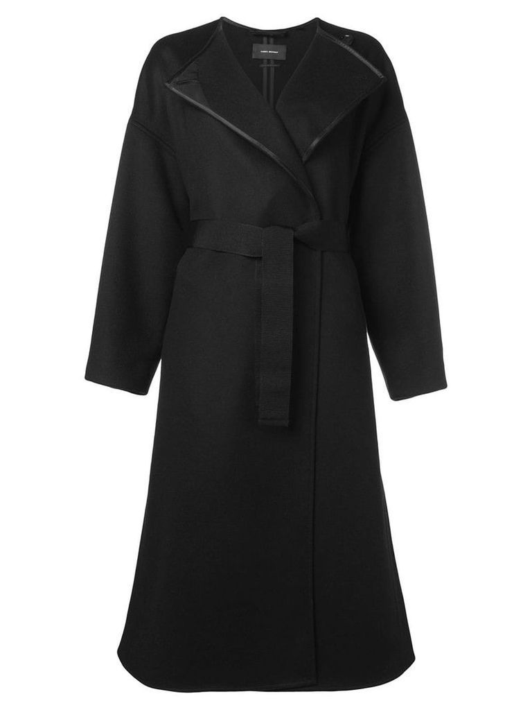 Isabel Marant double breasted coat - Black