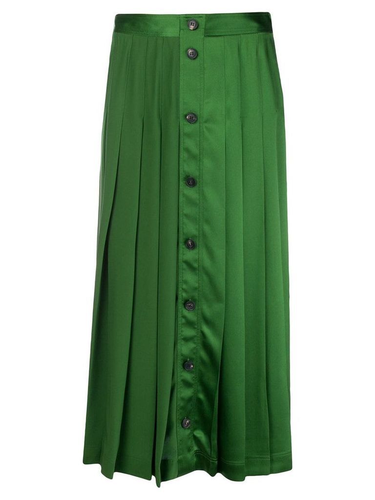 Victoria Beckham buttoned skirt - Green