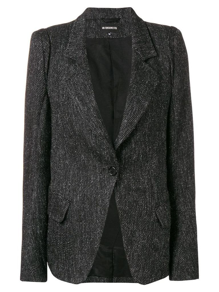 Ann Demeulemeester blazer jacket - Black