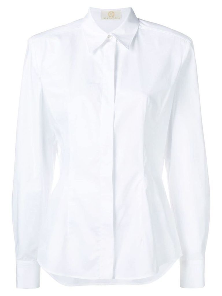 Sara Battaglia classic shirt - White