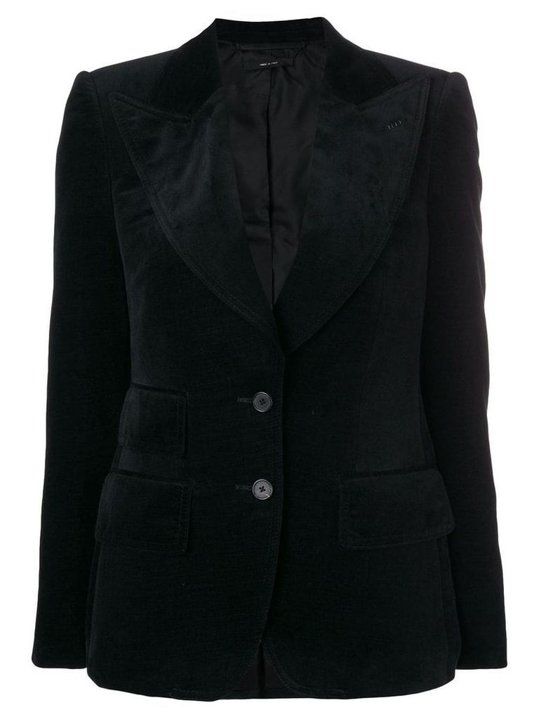 Tom Ford classic fitted blazer - Black