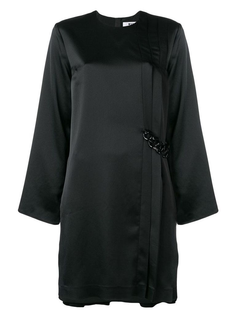 MSGM loose fitted dress - Black
