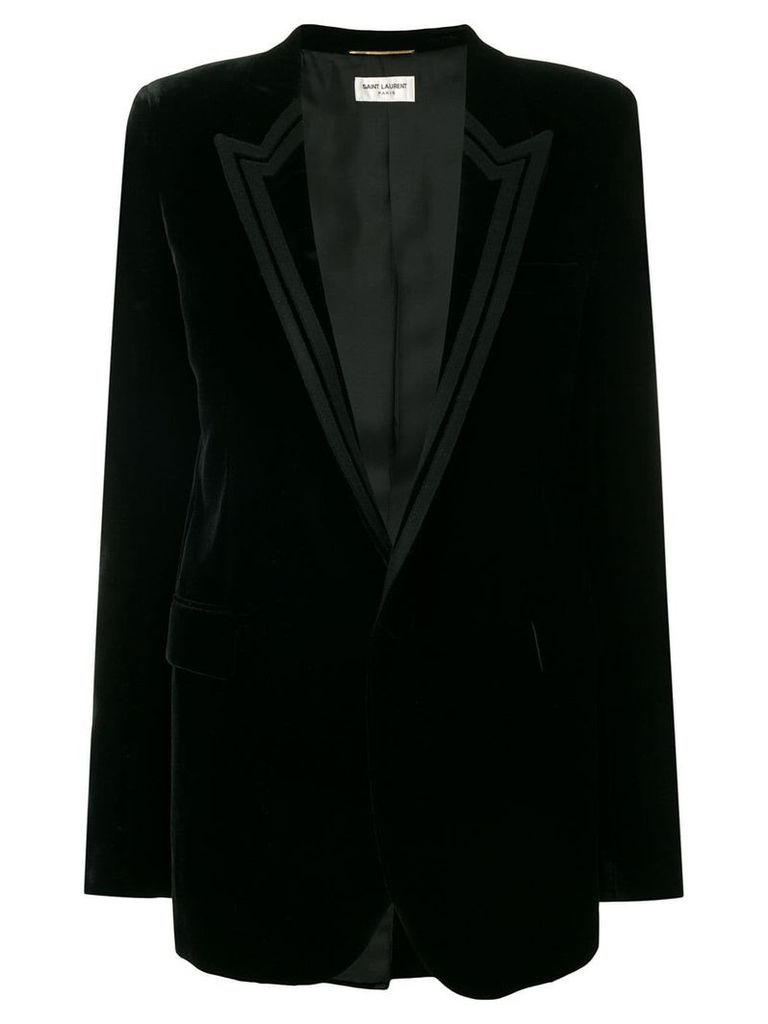 Saint Laurent perfectly fitted jacket - Black