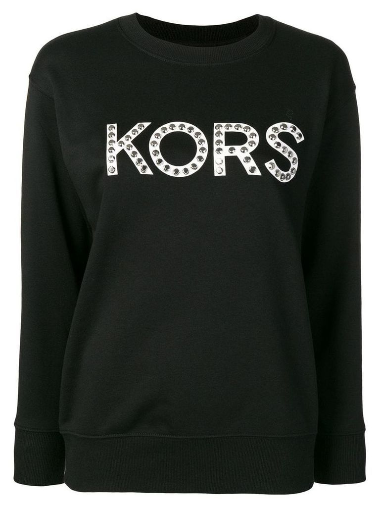 Michael Michael Kors studded sweatshirt - Black