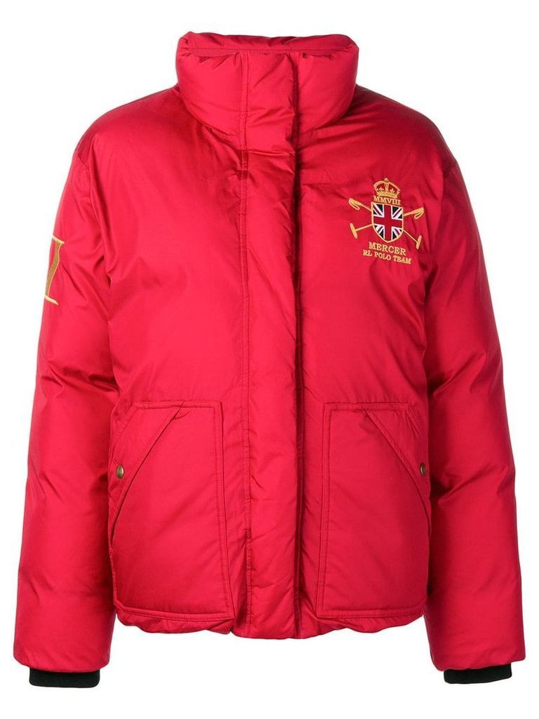 Polo Ralph Lauren polo player puffer jacket - Red