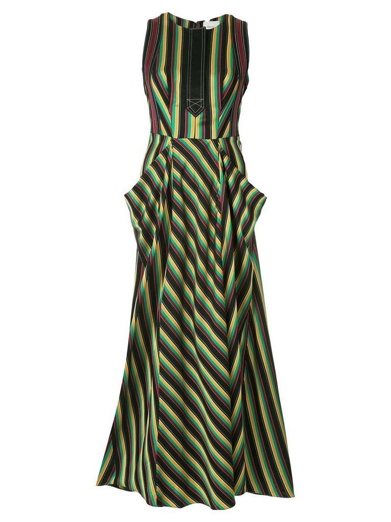 3.1 Phillip Lim striped midi dress - Multicolour