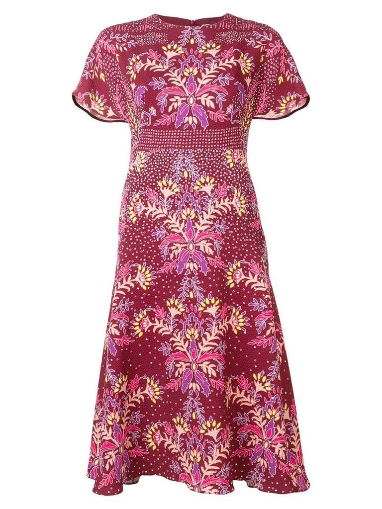 Peter Pilotto floral print dress - Red