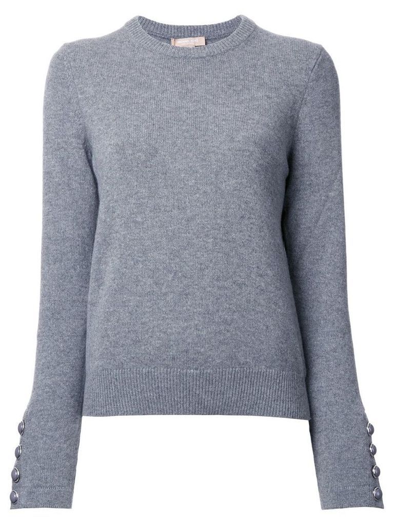 Michael Kors Collection cashmere crew neck jumper - Grey