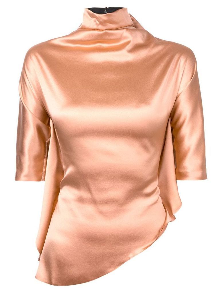 Paula Knorr turtleneck blouse - Neutrals