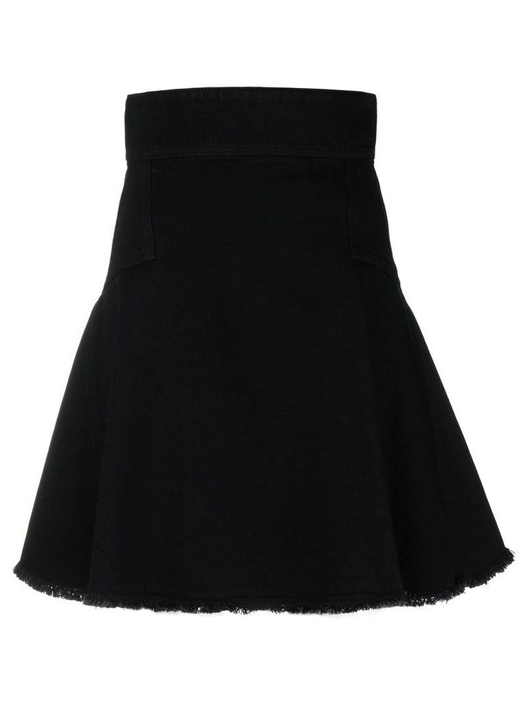 Alexander McQueen flared skirt - Black