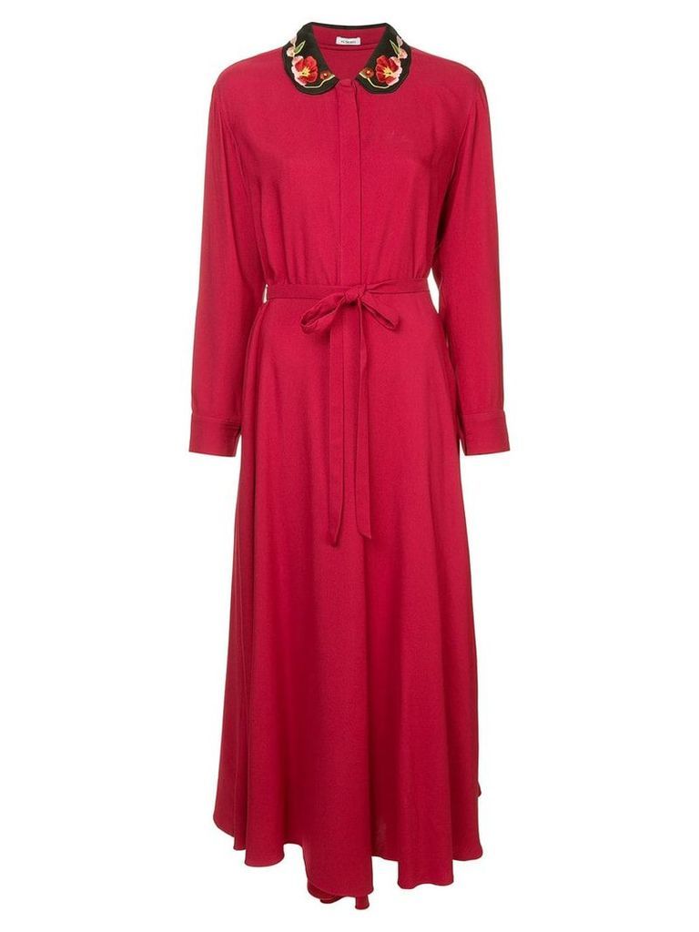 Vilshenko Claudine dress - Red