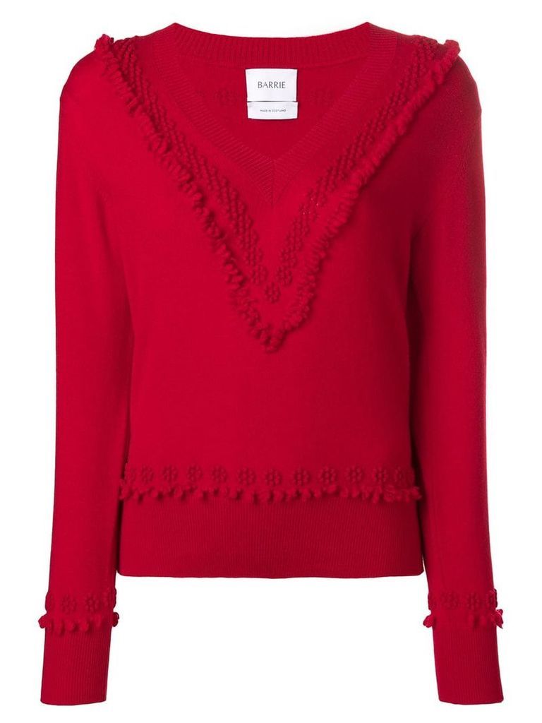 Barrie cashmere sweater - Red