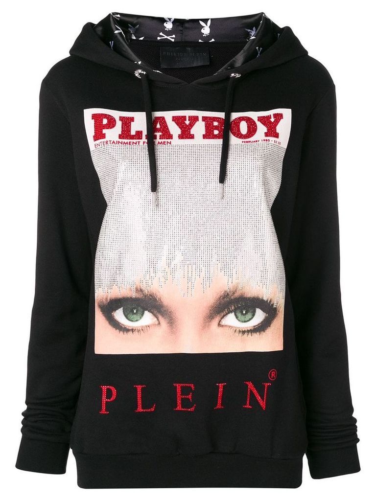 Philipp Plein Philipp Plein x Playboy hoodie - Black