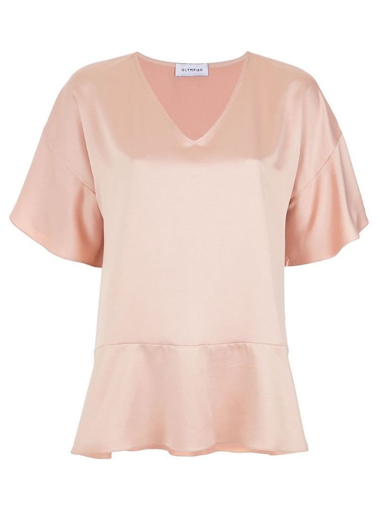 Olympiah short sleeves blouse - Pink