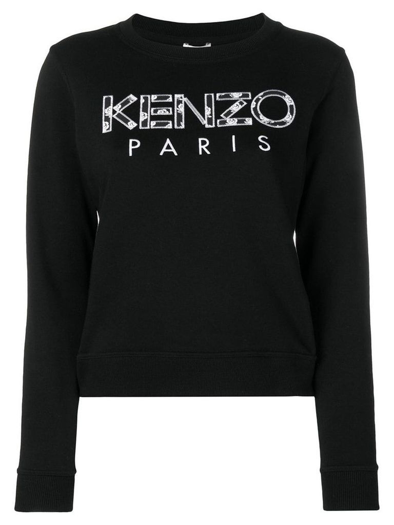 Kenzo logo sweater - Black