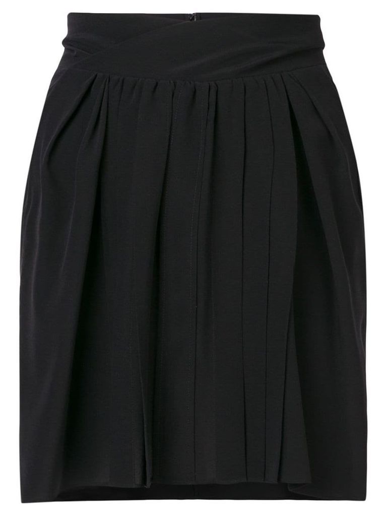 Isabel Marant high rise pleated skirt - Black