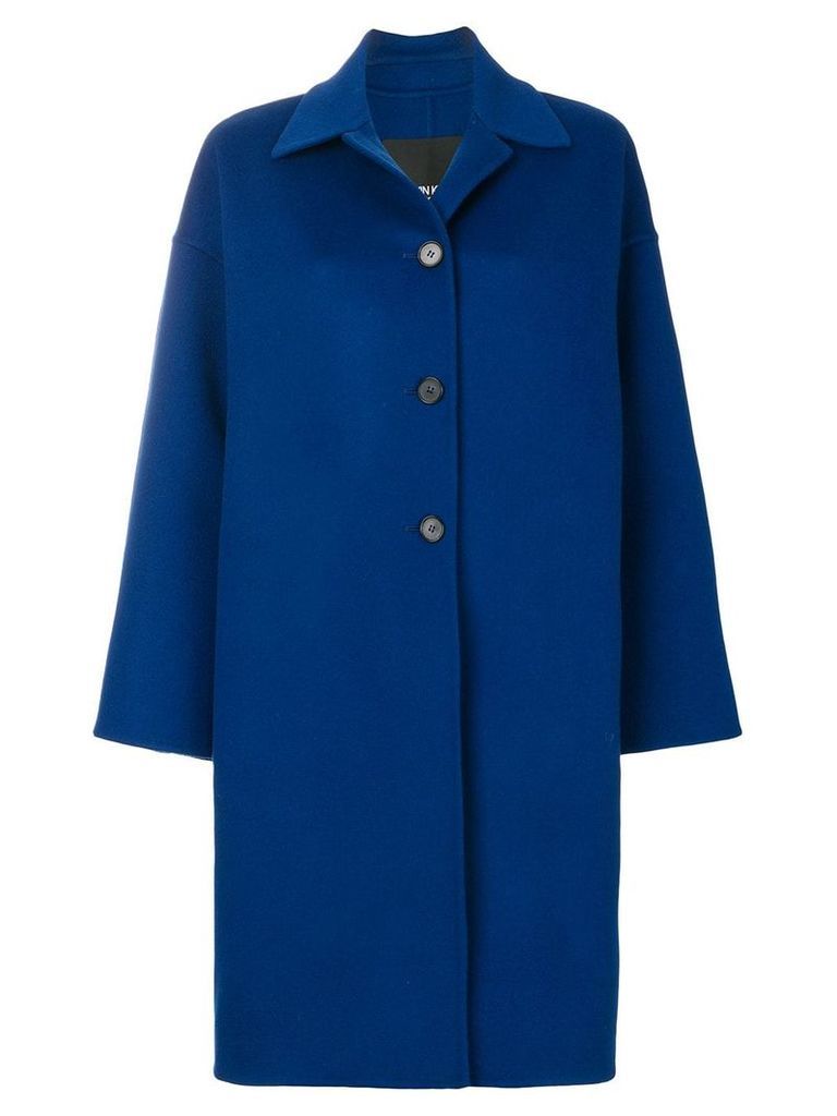 Calvin Klein 205W39nyc three buttoned coat - Blue