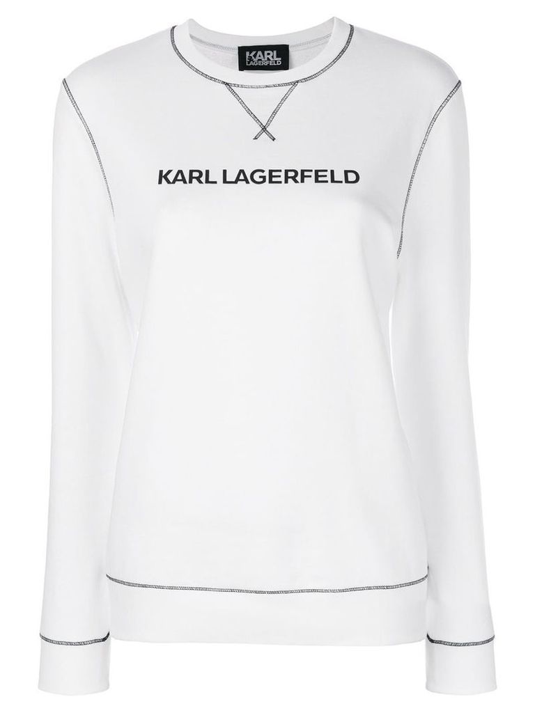 Karl Lagerfeld Karl's Essential sweatshirt - White