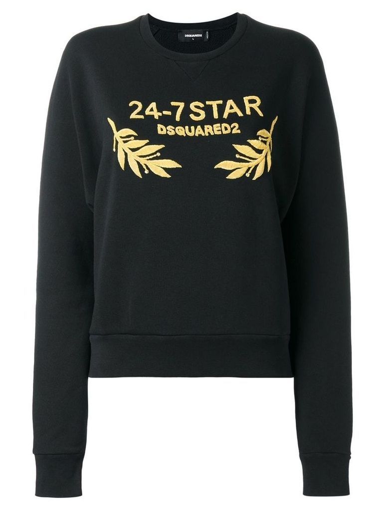 Dsquared2 24-7 logo sweatshirt - Black