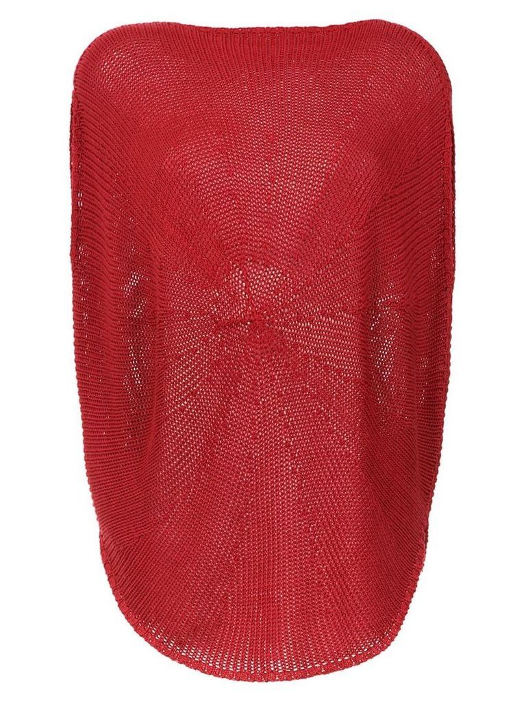 Mara Mac sleeveless knit top - Red