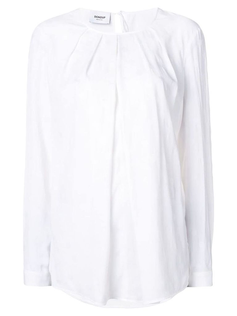 Dondup pleated blouse - White