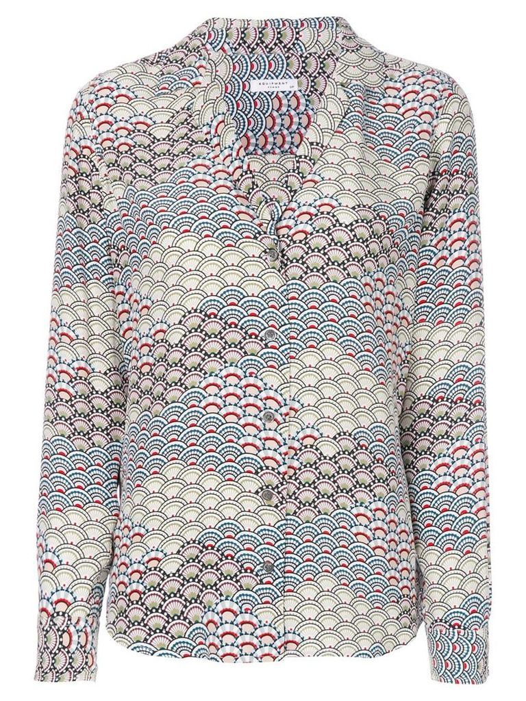 Equipment abstract pattern shirt - Multicolour